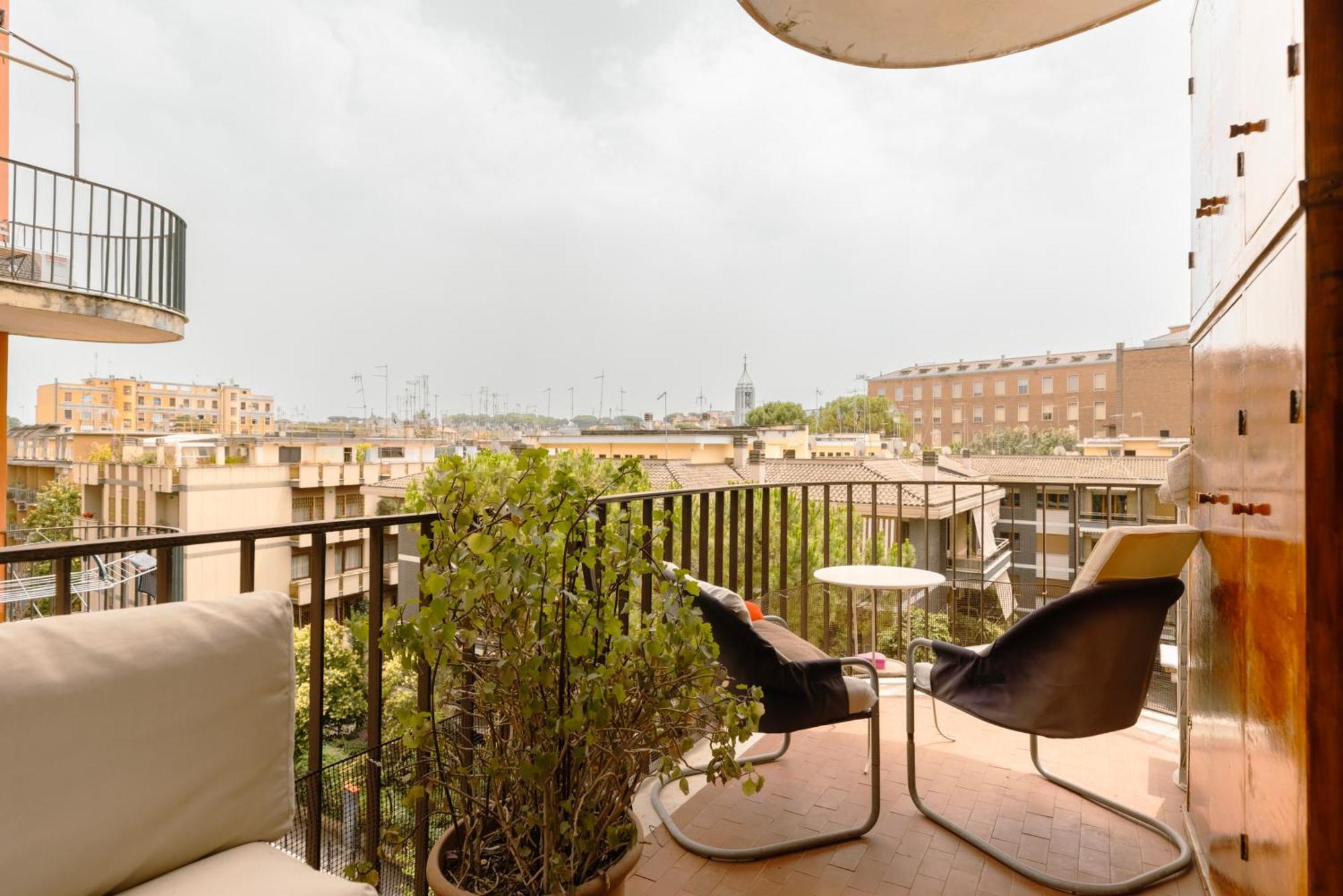 Ferienwohnung Giurafa Vatican Apartament Rom Exterior foto