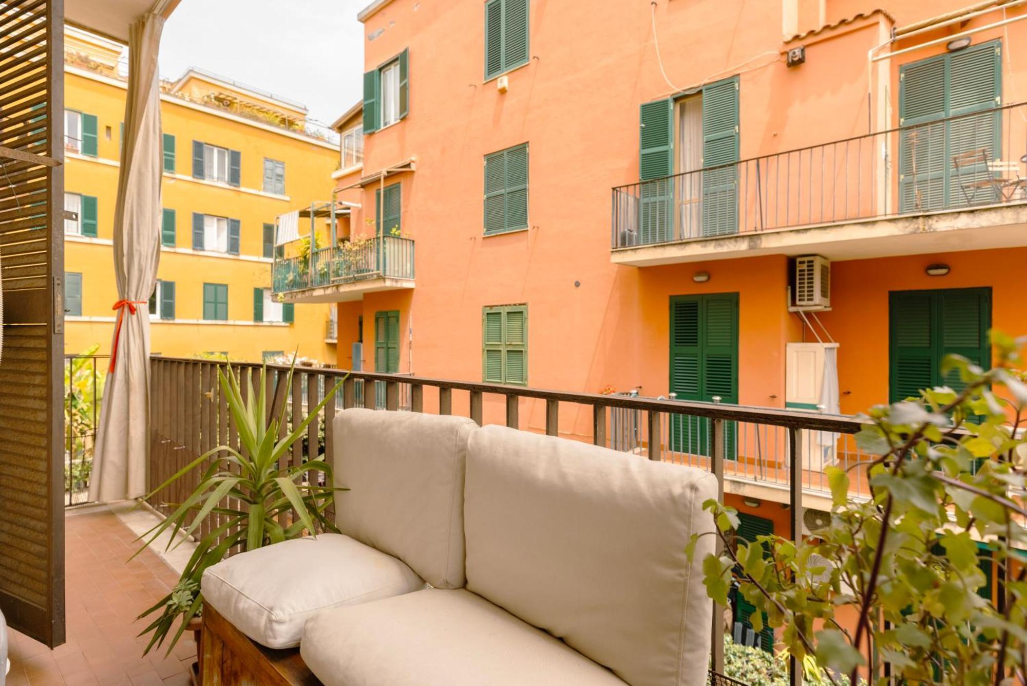 Ferienwohnung Giurafa Vatican Apartament Rom Exterior foto